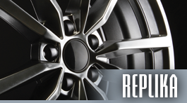 Replika Wheels Custom Wheels Alluminum After Market Niagara Battery and Tire